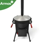Krāsns kazanam 16–22L ar skursteni COMFORT D44 cm, 3 mm - Image 10