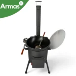 Krāsns kazanam 16–22L ar skursteni COMFORT D44 cm, 3 mm - Image 13