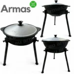 Steel Tripod for Cauldrons with 25 cm Diameter