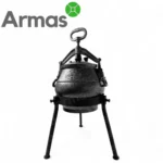 Lightweight and Compact Tripod for Cauldrons and Pots – Detachable Set