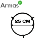 Lightweight and Compact Tripod for Cauldrons and Pots – 25 cm Detachable Set