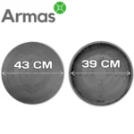 steel rings for ovens 40cm