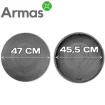 стальные кольца для печей 44 см