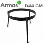 Saliekams trijkājis kazaniem 44 cm – universāls statīvs katliem un pannām