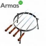 Foldable Tripod for Cauldrons – Set Includes Ring and Legs