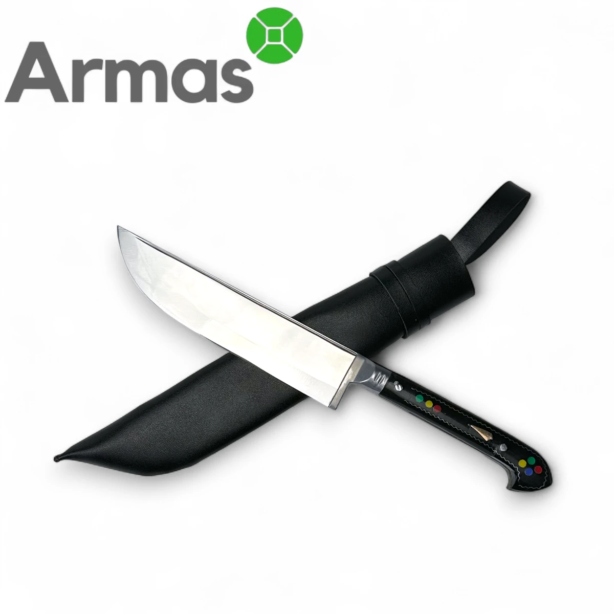 Узбекский национальный нож Пчак (нержавеющая сталь) 240/130