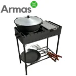 Мангал 70 см с котлом, решеткой и шампурами