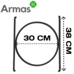 Подставка для казана диаметром 30 см и длиной 38 см