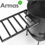 krāsns ar plauktiem