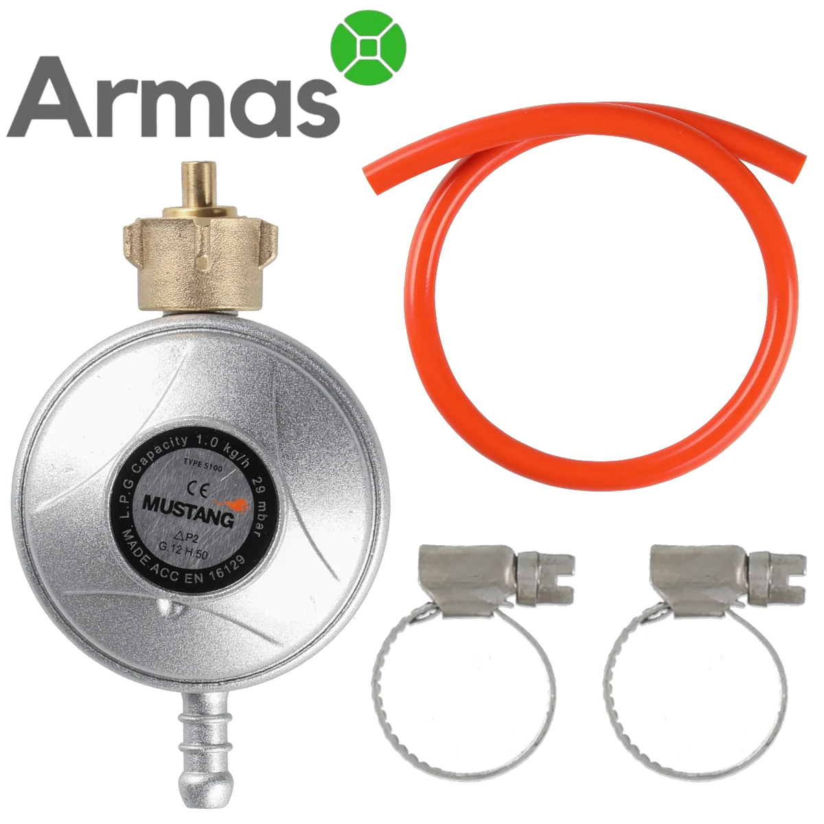 Gāzes reduktors 30mbar Mustang