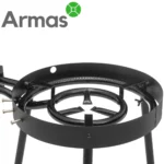 Gāzes deglis Premium L Mustang 40 cm, divi gredzeni, stabils balsts katlam vai kazanam