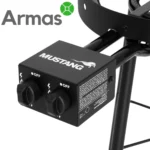 Mustang Premium L gāzes deglis 9 kW ar statīvu, vadības rokturi un gāzes regulācija