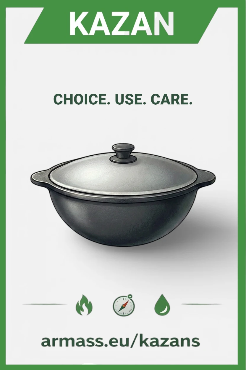 Uzbek cast iron kazan – guide