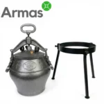 Afgāņu kazans 10L melnais (SB) komplekta saturs