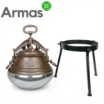 Afgāņu kazans 15L pulēts (M) komplekta saturs