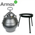 Afgāņu kazans 20L melnais (SB) komplekta saturs