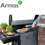 Гриль-фартук Mustang коричневый под кожу — изображение 2