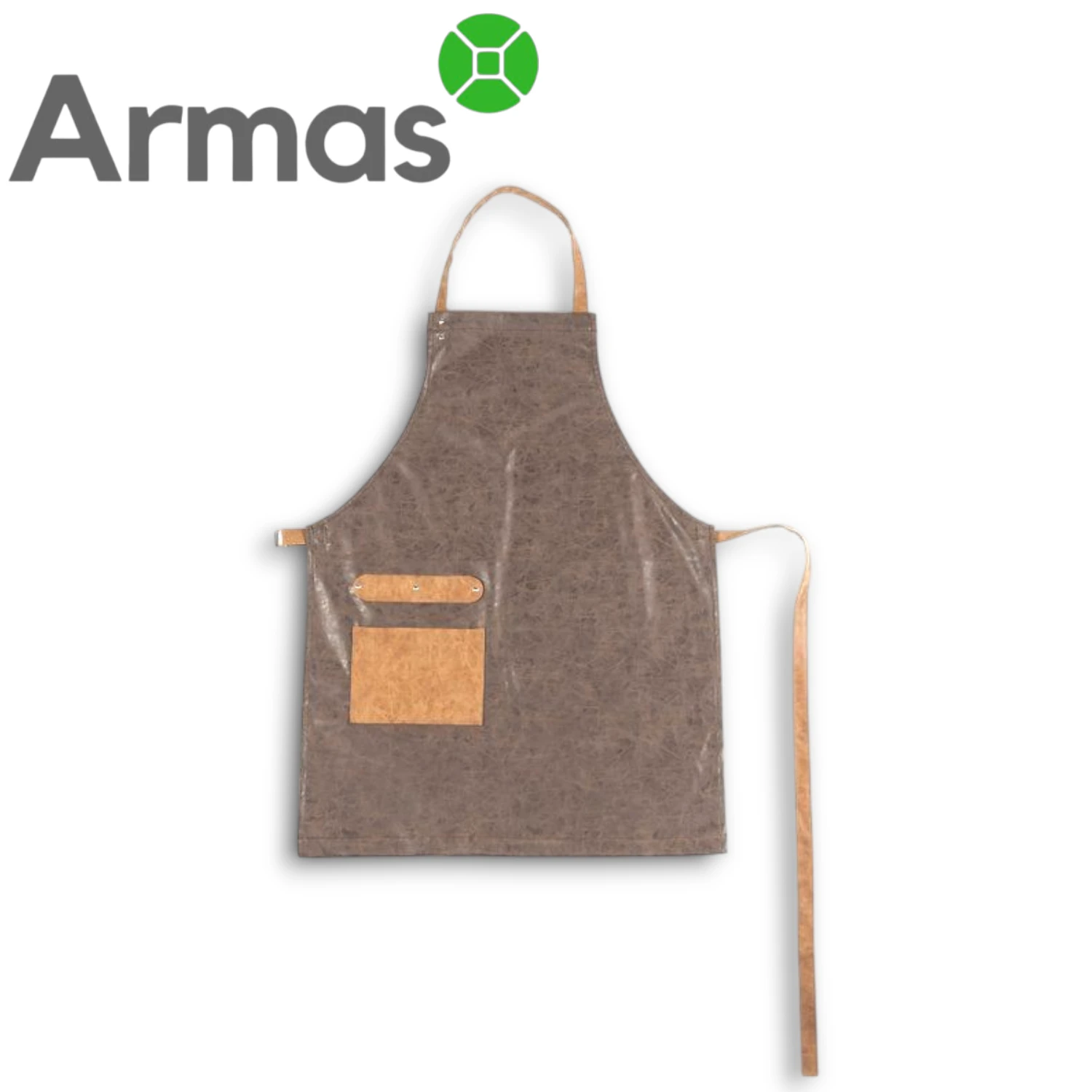 Гриль-фартук Mustang коричневый под кожу