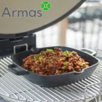 Mustang Square Cast Iron Pan 26x26 cm - Image 2