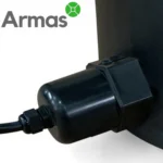 Close-up of the control unit connection on UTEHO CHE-16E