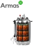 Elektriskais universālais autoklāvs UTEHO A-24E no nerūsējošā tērauda ar burkām