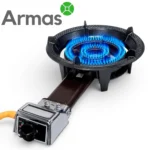 Cast Iron Gas Burner 10.5 kW with Piezo Ignition - Image 2