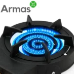 Čuguna gāzes plīts deglis 9,8 kW ar 3 kontūriem - Image 2