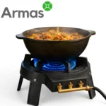 Čuguna gāzes plīts deglis 9,8 kW ar 3 kontūriem - Image 3