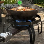 Чугунная газовая горелка 10,5 kW с подставкой и пьезоподжигом — изображение 4
