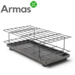 Karstās kūpināšanas kūpinātava XL no tērauda ar termometru, 2 mm - Image 4