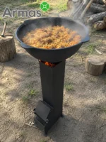 Large Wood-Fired Turbo Stove - Image 2
