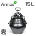 Afgāņu kazans 15L SB melns Rashko Baba