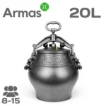 Afgāņu kazans 20L SB melns Rashko Baba
