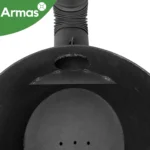 KOMPLEKTS EKONOM №3 – Krāsns 12–16L kazanam ar skursteni + Uzbeku čuguna kazans 12L + plova karote + zupas kauss - Image 11