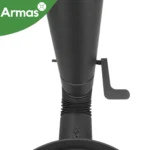 KOMPLEKTS EKONOM №3 – Krāsns 12–16L kazanam ar skursteni + Uzbeku čuguna kazans 12L + plova karote + zupas kauss - Image 10