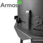 Krāsns kazanam 16–22L ar skursteni D44 cm, 3 mm - Image 10