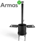 Krāsns kazanam 16–22L ar skursteni D44 cm, 3 mm - Image 32