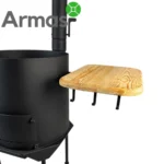 Krāsns kazanam 16–22L ar skursteni D44 cm, 3 mm - Image 28