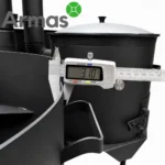 Krāsns kazanam 16–22L ar skursteni D44 cm, 3 mm - Image 17