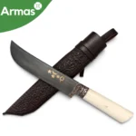 Узбекский национальный нож Пчак 295/165 - подшипниковая сталь, рукоять из кости