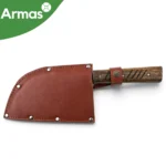 Uzbeku roku darba gaļas cirvis 330/160 - 65G tērauds, koka rokturis - Image 5