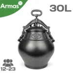 Afgāņu kazans 30L SB melns Rashko Baba